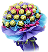 Flowers: 40 Rainbow Ferrero